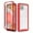Red, variant on Nalacover Clear Case for Samsung Galaxy A42 5G, Dual-Layers Transparent Hybrid Rugged PC Soft Silicone Shockproof Case with Heavy Duty Screen Protector Military Grade Lens Protection Cover,Black