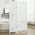 thumbnail image 2 of HOMCOM 3 Panel Room Divider, 5.6 Ft Tall Portable Folding Privacy Screen, 2 of 10