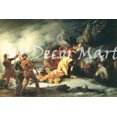 thumbnail image 1 of The Death Of General Montgomery - CANVAS OR FINE PRINT WALL ART, 1 of 1