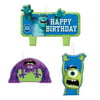 Monsters University Birthday Candles - Birthday and Theme Party Supplies - 4 per Pack By SmileMakers Inc