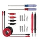 thumbnail image 1 of Multimeter Test Leads Kit Digital Electrical Test Probes with Alligator Clip 18X, 1 of 1