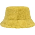 thumbnail image 5 of CoCopeaunts Plain Bucket Hats for Women Lamb Plush Soft Warm Fisherman Hat Winter Solid Color Casual Lady Outdoor Bucket Cap, 5 of 8