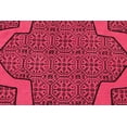 thumbnail image 5 of Casavani Hand Block Printed Square Cotton Dhurrie Black Living Room, Bedroom, Dining Room Carpets 9x9 feet, 5 of 6