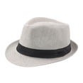 thumbnail image 2 of Happy date Summer Beach Sun Hats for Men Foldable Floppy Travel Packable Staw Hat, Wide Brim Hat, 2 of 7
