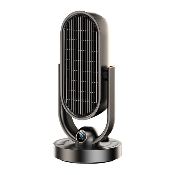 Naiovety Calentador eléctrico de calentamiento rápido para el hogar, manténgase caliente durante todo el invierno, calentador eléctrico Suministros térmicos Negro
