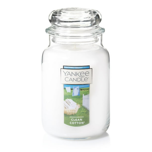Yankee Candle Clean Cotton Original Large Jar Scented Candle