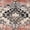 Rust Red, variant on Unique Loom Tucson Collection Area Rug - Tubac (3' Round Blue/Black)