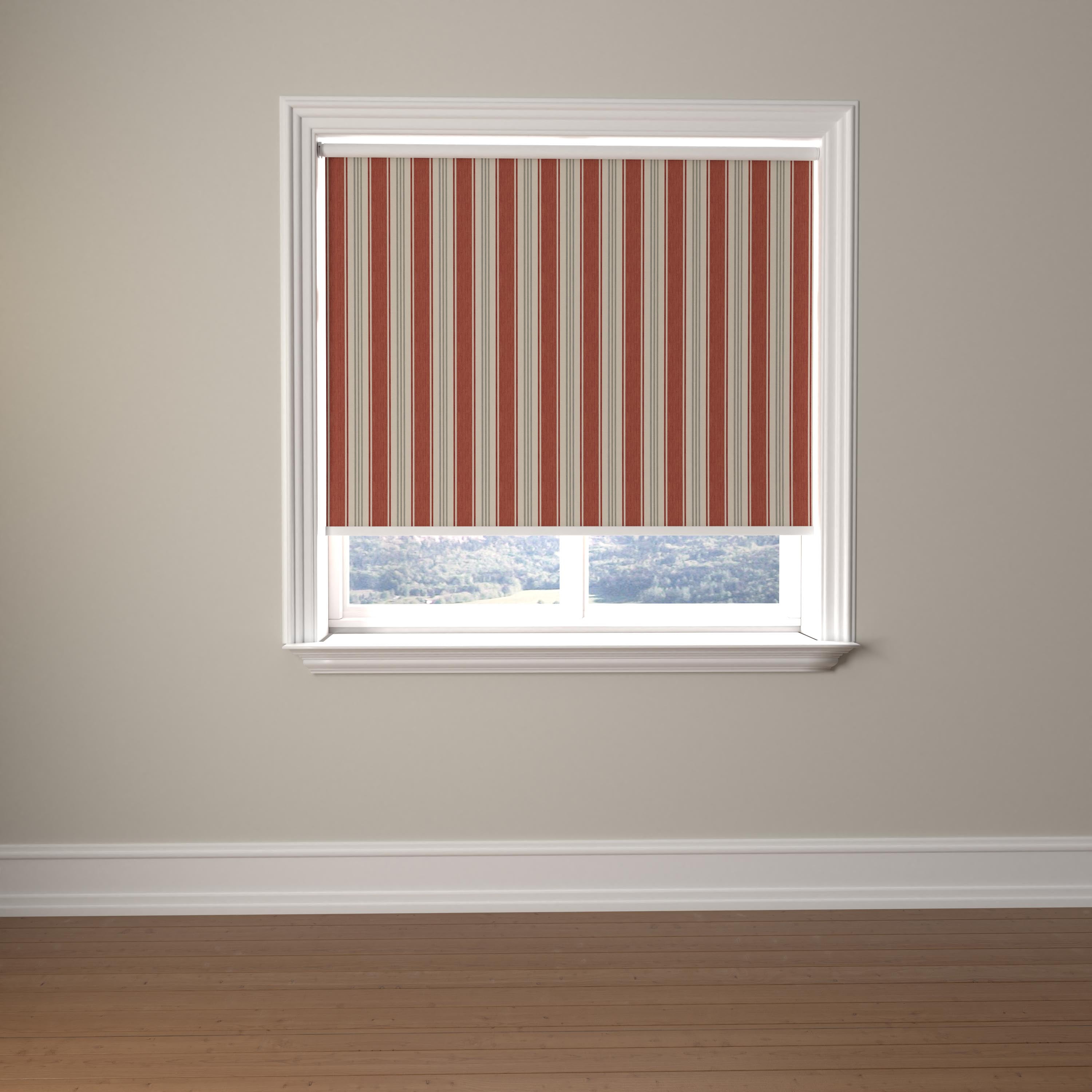 Better Homes & Gardens Wide Stripe Terracotta 8 Yards by the Bolt 54" Width 100% Cotton Fabric