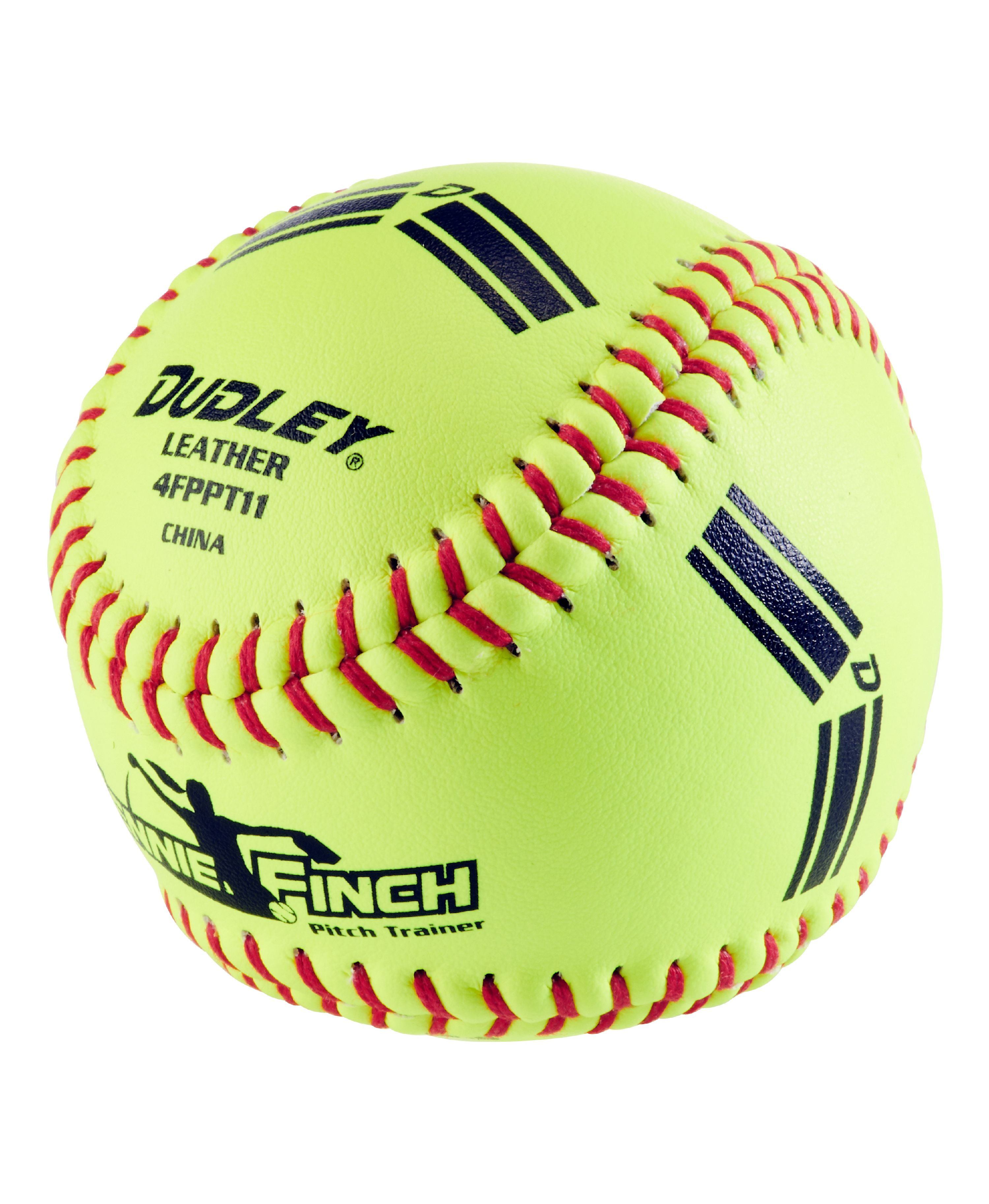 Dudley Jennie Finch Softball 11 In. Pitching Training Set - 14 In. and 11 In. Training Balls - Ages 10 and Under