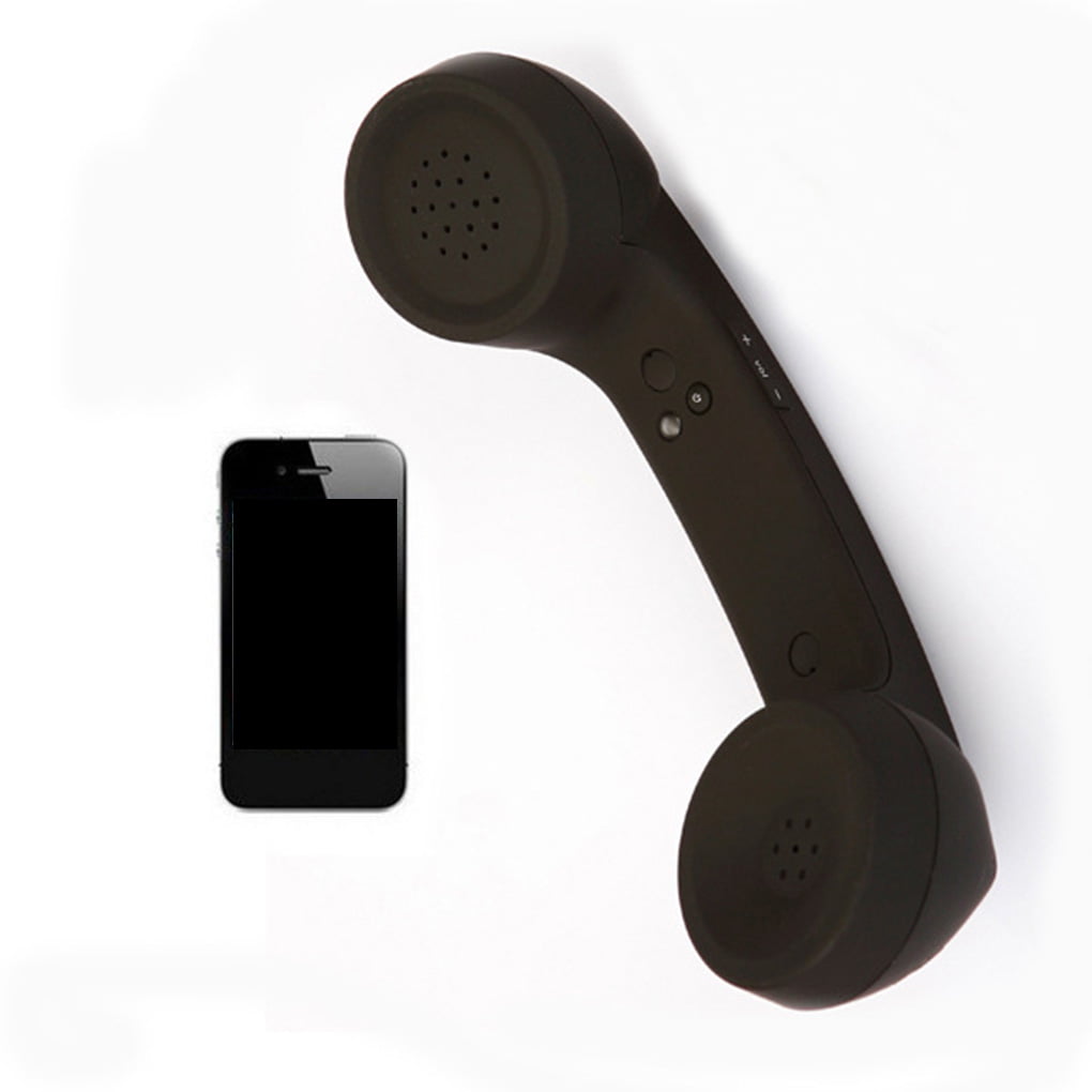 Bluetooth Radiation free Retro Mobile Phone Cellphone Handset fit iPhone 5 6 7 8 