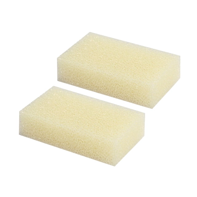Esponja de lufa multiusos para limpieza, descontaminación, cepillo de cocina para lavabos, bañeras, azulejos y ventanas (beige)