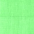 thumbnail image 1 of Ahgly Company Indoor Square Solid Emerald Green Modern Area Rugs, 6' Square, 1 of 4