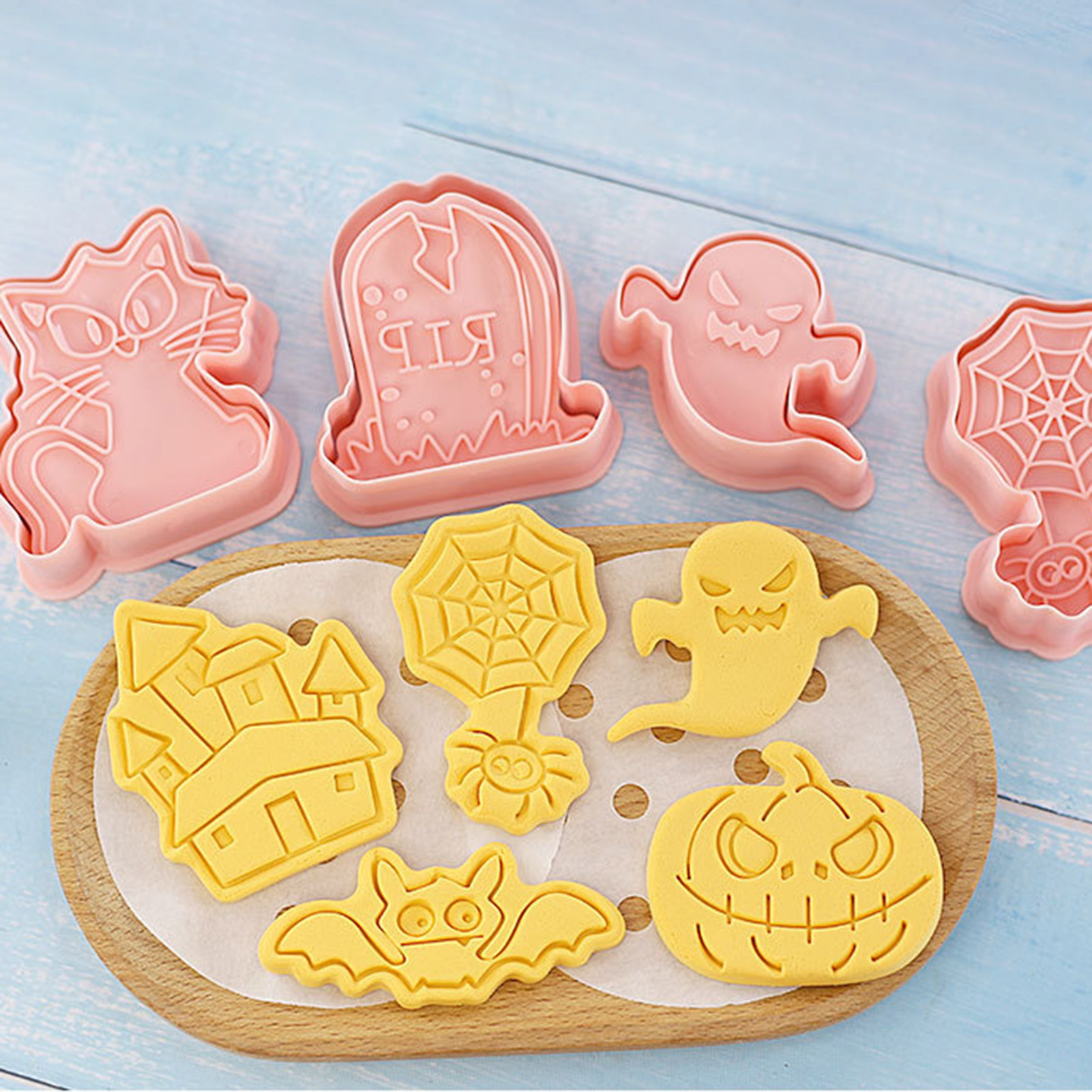 OITUGG Halloween Cookie Cutters - 12PCS Stainless Steel India | Ubuy