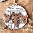 thumbnail image 1 of Adorno de belén con partitura musical, juego de adornos de madera para la historia del belén, nuevo y divertido adorno religioso para colgar en el árbol de Navidad 2024, regalos cristianos de Pascua p, 1 of 6