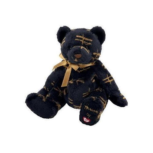 TY Beanie Baby - STARLIGHT the Bear Black Version (Harrods UK Exclusive) (7 inch) - Walmart.com