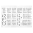 thumbnail image 3 of WEUVEB DIY Planner Stamps Multi Color Silicone for Precise Scheduling Lytment 2Pcs, 3 of 8