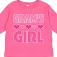thumbnail image 4 of Inktastic Grams Girl Granddaughter Girls Long Sleeve Toddler T-Shirt, 4 of 5