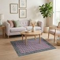 thumbnail image 3 of ODIKA Cheetah Leopard Print Spotted Center Stripe Frame Pink Zebra Flowing Dynamic Stain Resistant Low Profile for Dorm Room, Small Living Apartment, 3 of 7