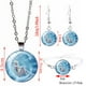 thumbnail image 4 of Teissuly Moon Angel Time Gemstone Necklace Bracelet Earrings Set Jewelry Teissuly WER202401271485, 4 of 5
