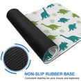 thumbnail image 6 of Long Mouse Pads for Desk,White Dinosaurs Silhouette Pattern Desk Mats on Top Of Desks, Desk Mouse Pad Extra Large with 3mm Non-Slip Base and Stitched Edge for Gaming,Office,Work,Home 31.5"x11.8", 6 of 6