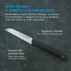 thumbnail image 2 of Cuchillo de pelar Messermeister Petite Messer de 3 pulgadas con funda, 2 of 6