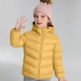 thumbnail image 2 of YunPes Kids Winter Coat Girls Light Quilted Puffer Jacket Boys Packable Hooded Outerwear for School and Outdoor Activities, 2 of 8