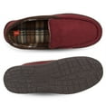 thumbnail image 6 of Hanes Mens Moccasin Slipper With Memory Foam Indoor/Outdoor Sole, 6 of 9