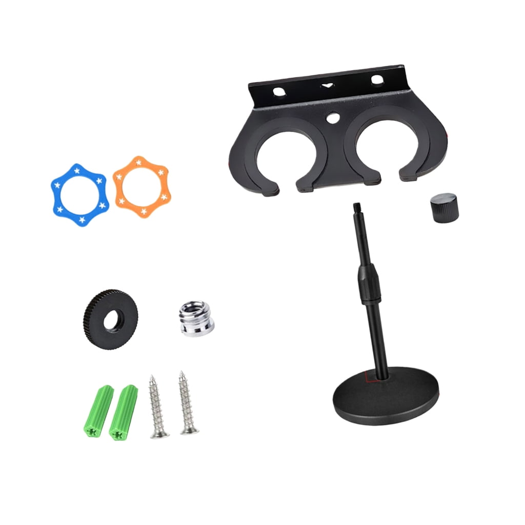 Easy Install Microphone Holder Tray Wall Mount Desktop Stand for Quick Setups in Music Studios Mic Wall Mounter
