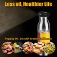 thumbnail image 4 of Pulverizador de aceite de oliva para cocinar Boquillas dobles Botella de vinagre de grado alimenticio Mister Portable 6.7oz-200ml Fokelyi JQWJ217, 4 of 6