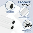 thumbnail image 3 of Uxcell 6063 Aluminum Tubing Round Tube 0.51"(13mm) OD x 0.28"(7mm) ID 13"(330.2mm) Length Metal Straight Pipe for Industrial, DIY Craft, Furniture, Decoration, Silver, 3 of 7