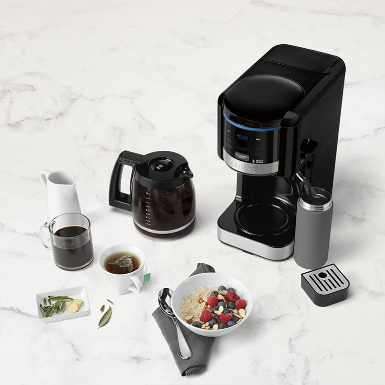 Cuisinart CHW-16 12-Cup Programmable Coffeemaker & Hot Water, Automatic  Fresh Brew Temp Machine with 3 YR CPS Protection - Walmart.com