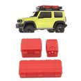 thumbnail image 1 of Estuche Para Equipaje De Automóvil RC, Juego De Caja De Equipaje De Automóvil RC De Simulación De Alto Detalle Fuerte Y Fino, 3 Piezas De Plástico Para Almacenamiento, 1 of 8