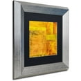 thumbnail image 2 of Trademark Fine Art "Essence of Yellow 2" Canvas Art by Michelle Calkins, Black Matte, Silver Frame, 2 of 4