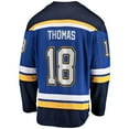 thumbnail image 3 of Men's Fanatics Branded Robert Thomas Blue St. Louis Blues Home Breakaway Player Jersey, 3 of 3