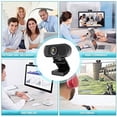 thumbnail image 2 of 1080P Webcam Live Streaming Web Camera Microphone Video Game PC Desktop Laptop, 2 of 8