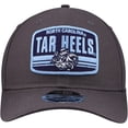 thumbnail image 2 of Men's New Era Charcoal North Carolina Tar Heels Team Elevated 9SEVENTY Stretch-Snap Adjustable Hat, 2 of 5