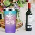 thumbnail image 6 of Mom Gifts from Daughter - Mothers Day Gifts for Mom - Fathers Day Gift for Dad from Son, Kids, Child - Christmas Birthday Gifts Tumbler Cup, 6 of 6