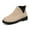 Beige, variant on WEAIXIMIUNG Brown Boots for Women Women's Winter Fashion Solid Color Suede Ankle Boots Comfortable Boots with Temperament