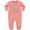 Mauve, variant on Inktastic My 1st Hanukkah with Menorah and Stars Baby Fleece Romper