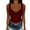 Red, variant on Womens Tank Tops V-Neck Lace Trim Tank Top Slim Fit Solid Color Summer Cami in Soft Brushed Milk Silk Perfect for Layering Red XXL