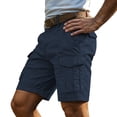 thumbnail image 2 of Lmueinov Men's Shorts 9'' Inseam Lightweight Classic Fit Cargo Shorts with Multi Pockets for Casual Work Summer Outdoor, 2 of 7