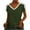 Army Green, variant on Buigttklop Womens Tops 2024,Women'S Casual V-Neck Bow Short-Sleeved T-Shirt Top