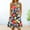 Orange, variant on Baqcunre Maxi Dresses for Women 2024 Women's Floral Camouflage Print Spring And Summer Loose Round Neck Suspender Sleeveless Vest Pocket Dress Dresses for Women 2024 Summer Dresses for Women 2024