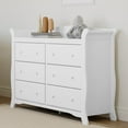 thumbnail image 3 of Commode Double à 6 Tiroirs Avalon de Storkcraft, 3 of 7