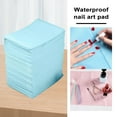 thumbnail image 3 of Naierhg 125Pcs Disposable Nail Art Table Towels Mat Waterproof 3-layer Nail Art Mat Paper Sheet Clean Pads Tattooing Table Mat Nail Table Cover Tattoo Supplies Orange, 3 of 8