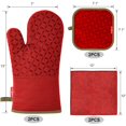 thumbnail image 2 of Juego de guantes y soportes para ollas KEGOUU de alta resistencia al calor, 2 of 7