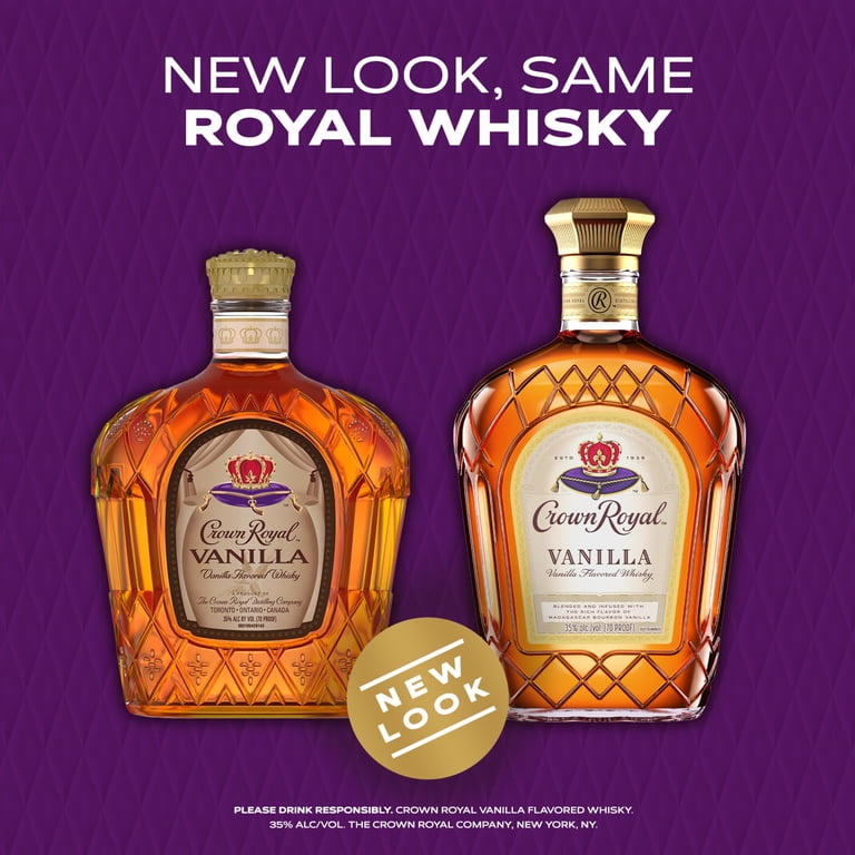 Crown Royal, Vanilla Flavored Whisky, 1.75 L, 35% ABV - Walmart.com
