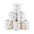 thumbnail image 3 of Printed Christmas Toilet Paper Roll with Santa Design Holiday Bathroom Tissue for Xmas Party Decor and Home Supplies Festive Printed Toilet Roll for Cafe and Restaurant, 3 of 9