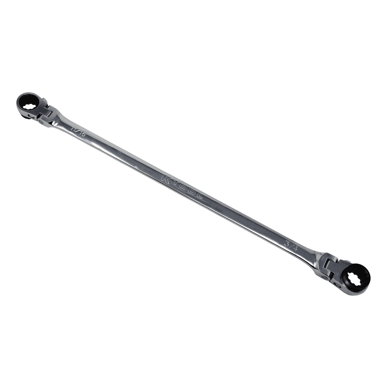 K Tool International KTIXDRF7 extra long rotating head ratcheting wrench set