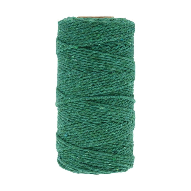 Hearth & Gear 328ft Long Macrame Yarn 2 Mm Thickness In Great Colours (2 Mm (100 M)) Handmade Diy Colored Rope Woven Binding Rope Tapestry Decorative Materials Rope Rope Stationery Organizer Bag